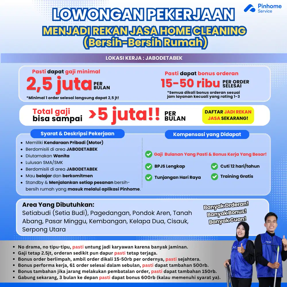 Pembersihan Rumah Tangga (Home Cleaning)