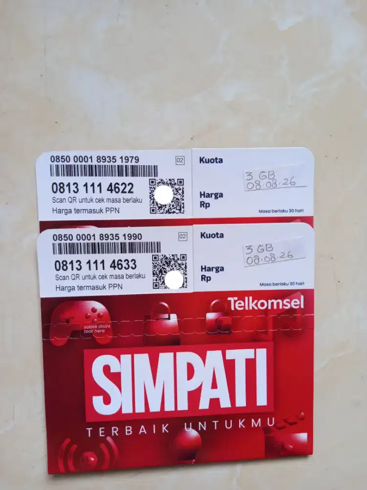 Telkomsel simpati nomor cantik 11 digit angka cantik