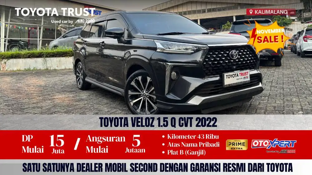 TOYOTA VELOZ 1.5 Q CVT 2022