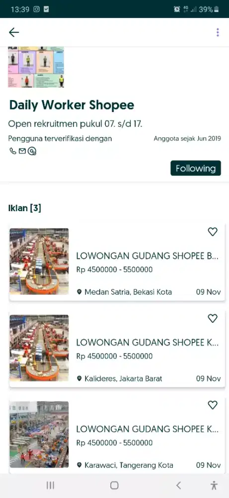 DAILY WORKER SHOPEE