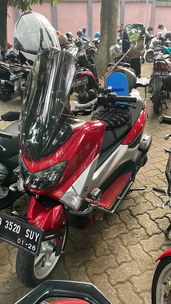 2014 nMax 150 ABS, Merah