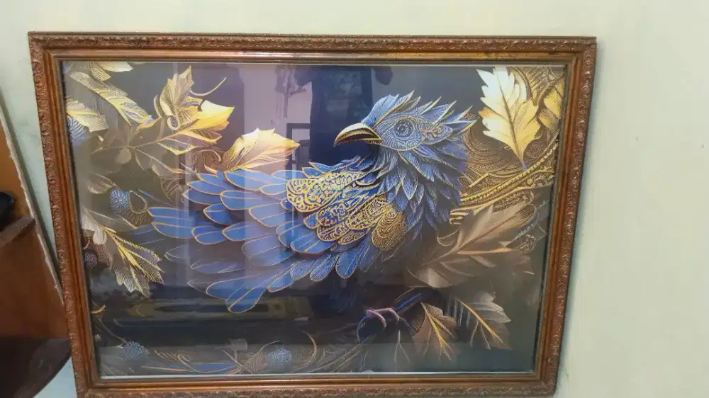 Bingkai poster kaca uk P100 T70