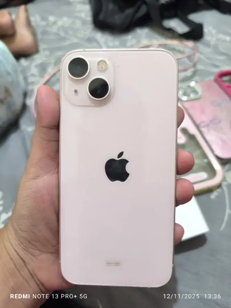 FOR SALE IPHONE 13 PINK EX IBOX MULUS BANYAK FREE NYA