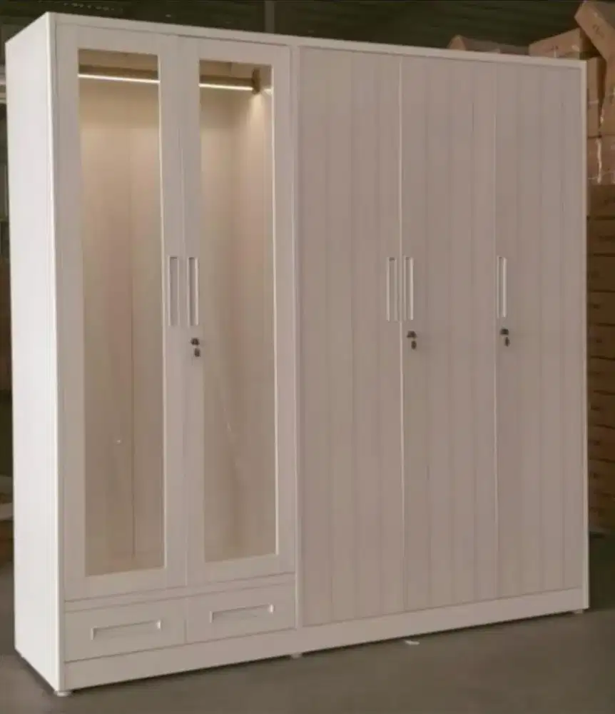 Lemari Pakaian Besi 5 Pintu WA-503