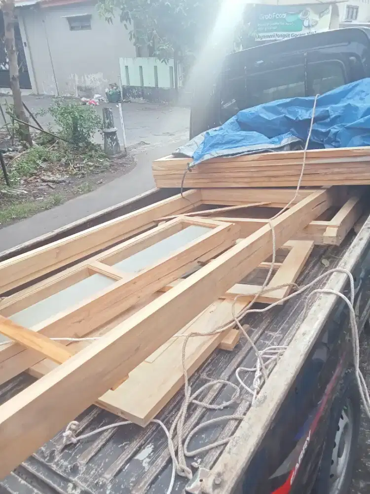 Spesialis kusen pintu jati kering DIY