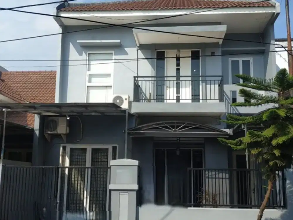 Rumah 2 lantai pantai mentari, siap huni