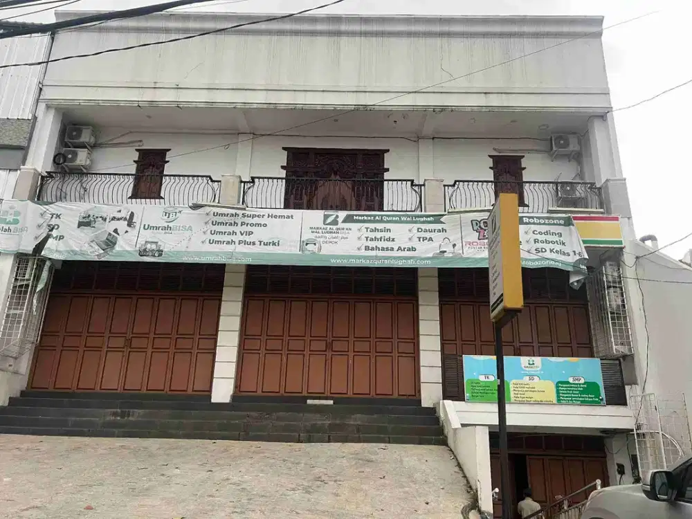 Disewakan Ruko gandeng di Jalan Raya Kalimulya, dekat Dari Boulevard GDC, Cilodong Depok