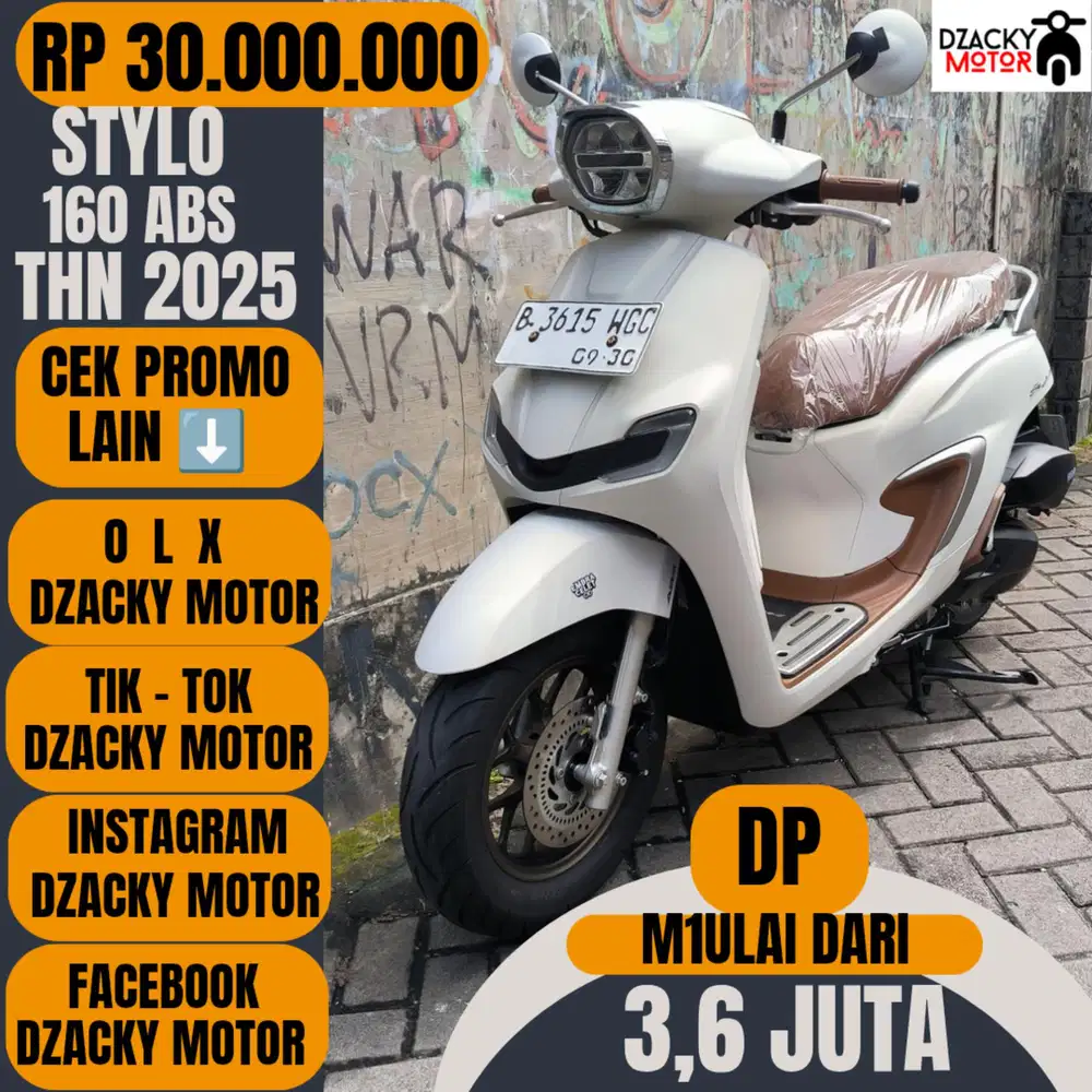 STYLO 160 ABS THN 2025 SECOND LIKE NEW
