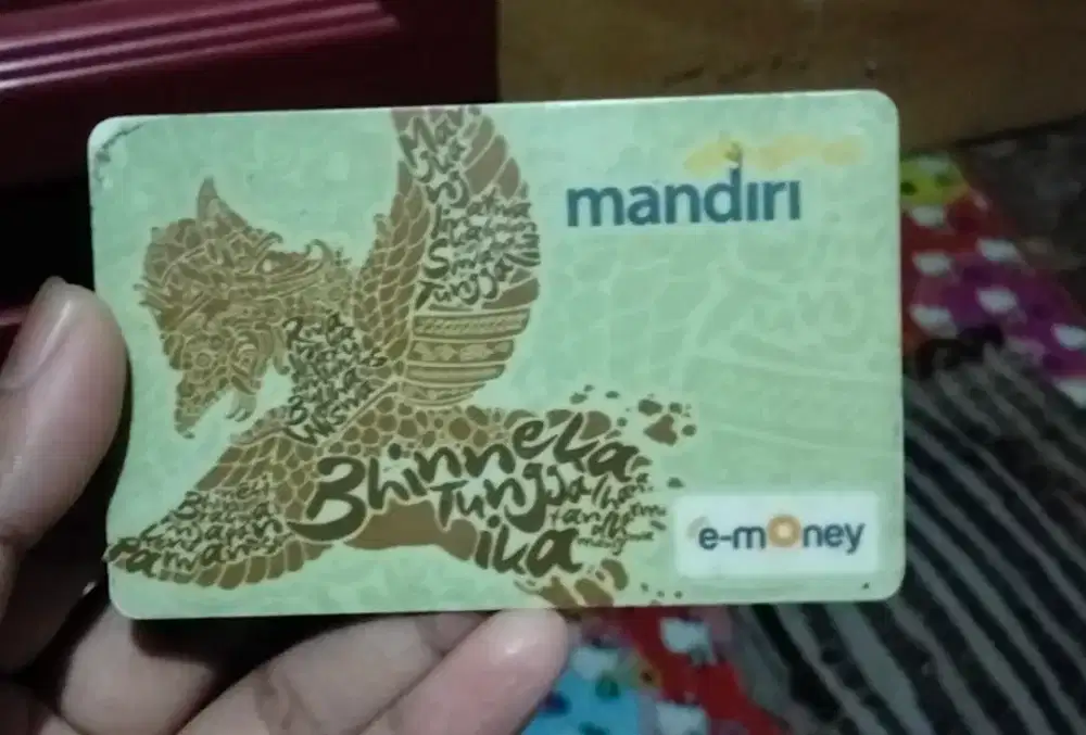 Di jual kartu e-money/ e-toll