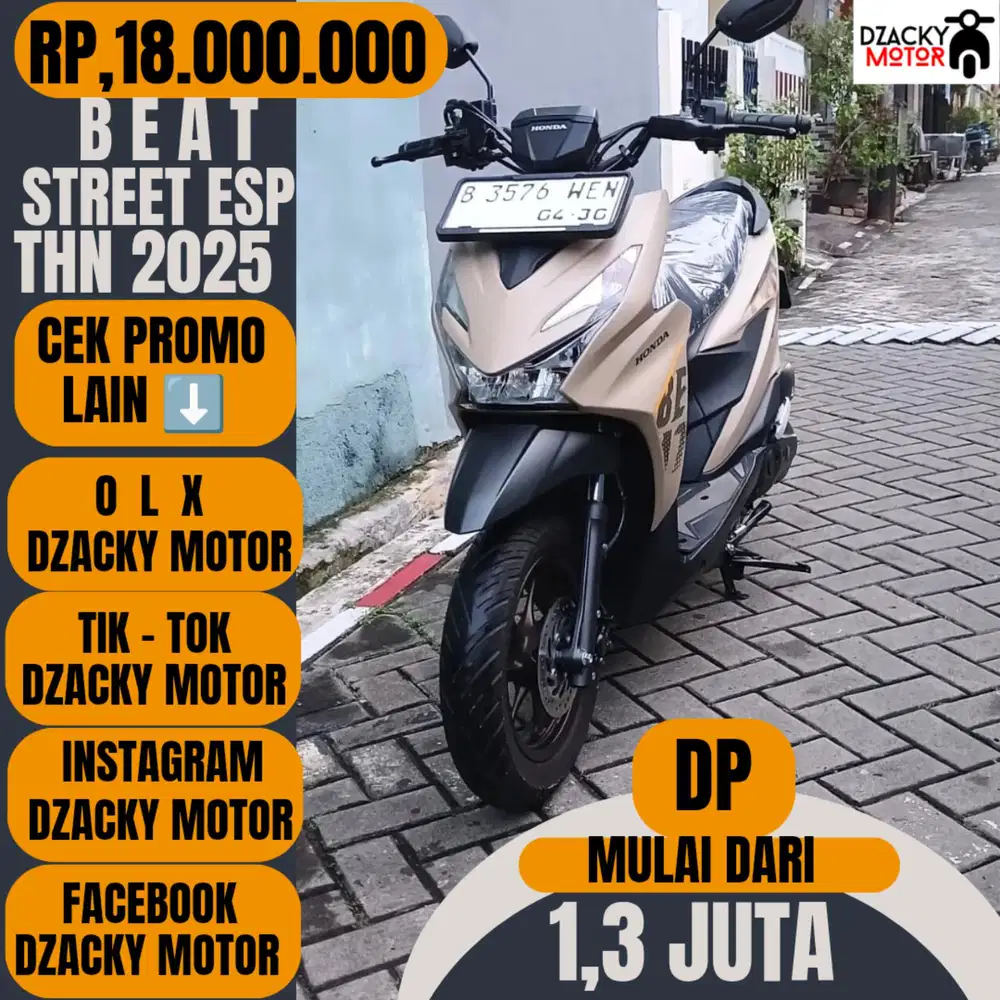 BEAT STREET ESP TAHUN 2025 SECOND LIKE NEW