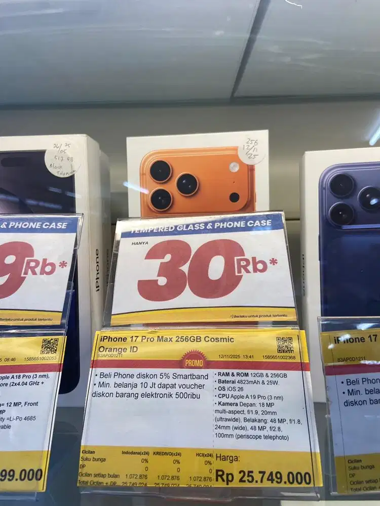 iPhone 17 Pro Max 256 GB Cosmic Orange