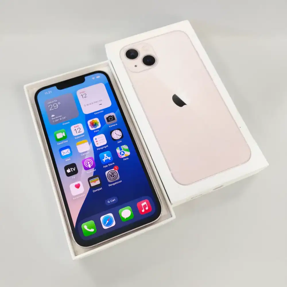 IPHONE 13 128GB IBOX FULLSET (baca deskripsi)