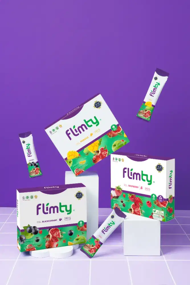 FLIMTY FIBER 100% ORIGINAL 1 BOX ISI 16 SACHET