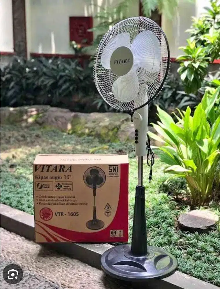 Kipas Angin Stand Fan 16 Bulat 1605 ( VITARA )