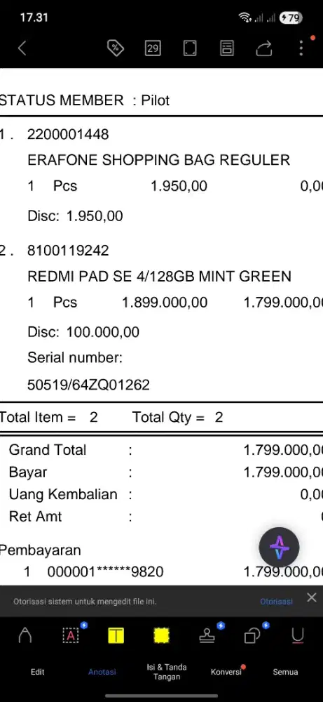 REDMI PAD SE 11 INCHI RAM 4 128 GB