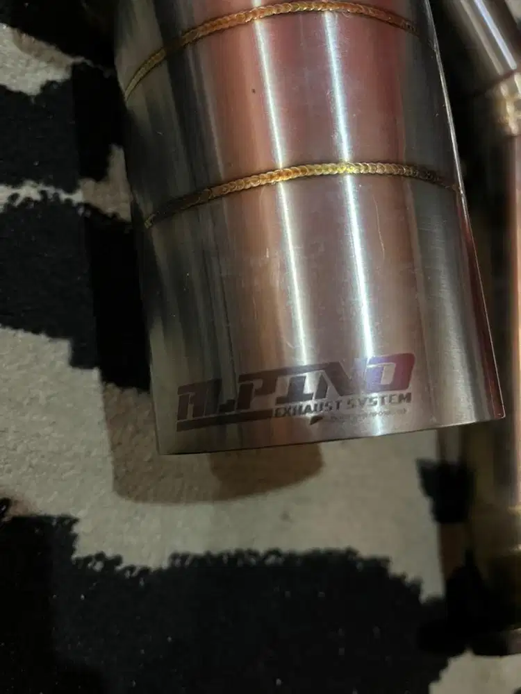 Knalpot alpihino f03 full system
