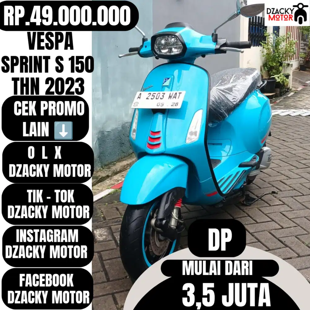 VESPA SPRINT S 150 ABS 2023 SECOND LIKE NEW