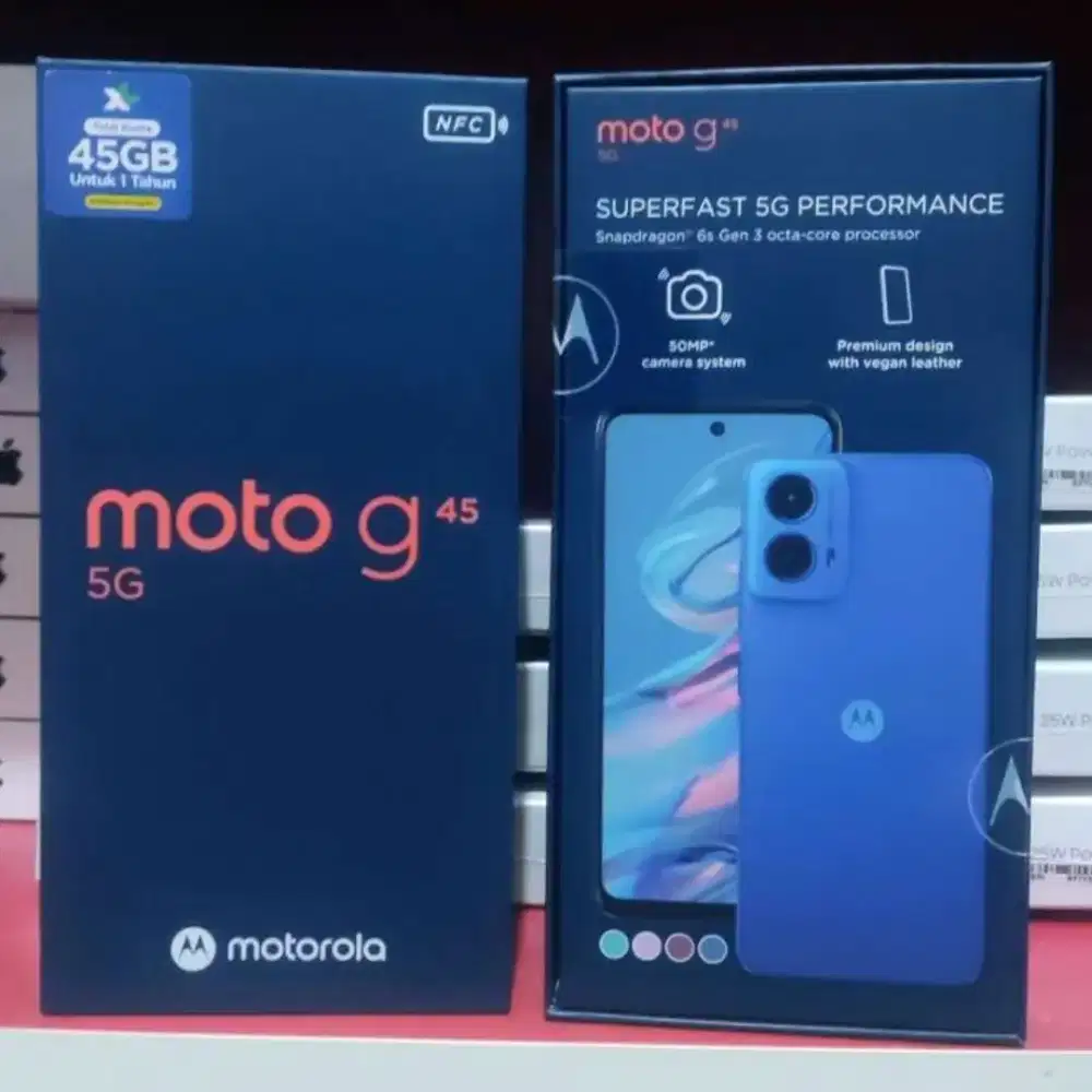 MOTOROLA G45 5G Baru resmi, lancar buat game