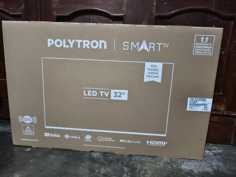 Tv polytron 32 smart tv baru youtube digital
