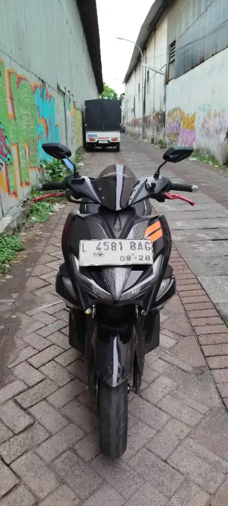 Yamaha aerox old std 2018 mulus dan normal