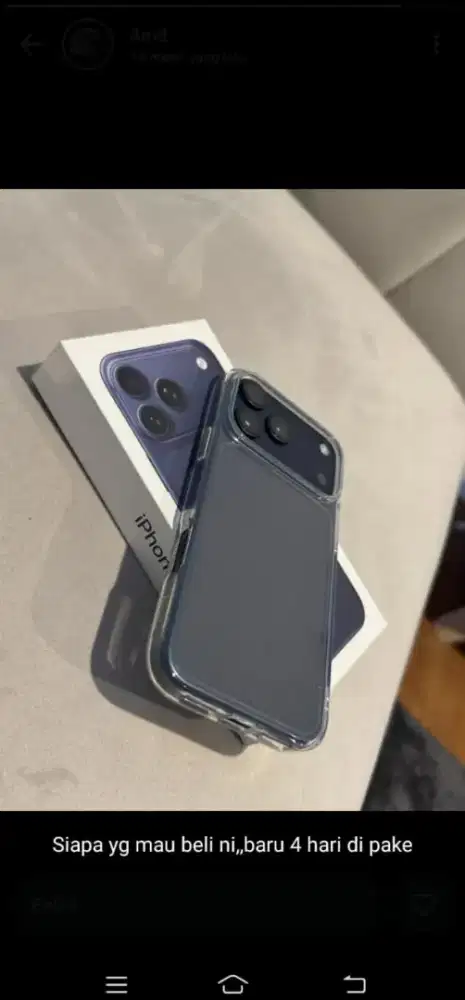 Iphone 17 pro 256 gb blue