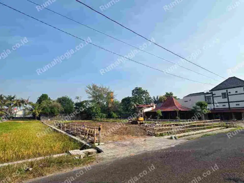 tanah sangat strategis jln Kaliurang KM 8 umbulpermai cocok untuk kavling atau cafe