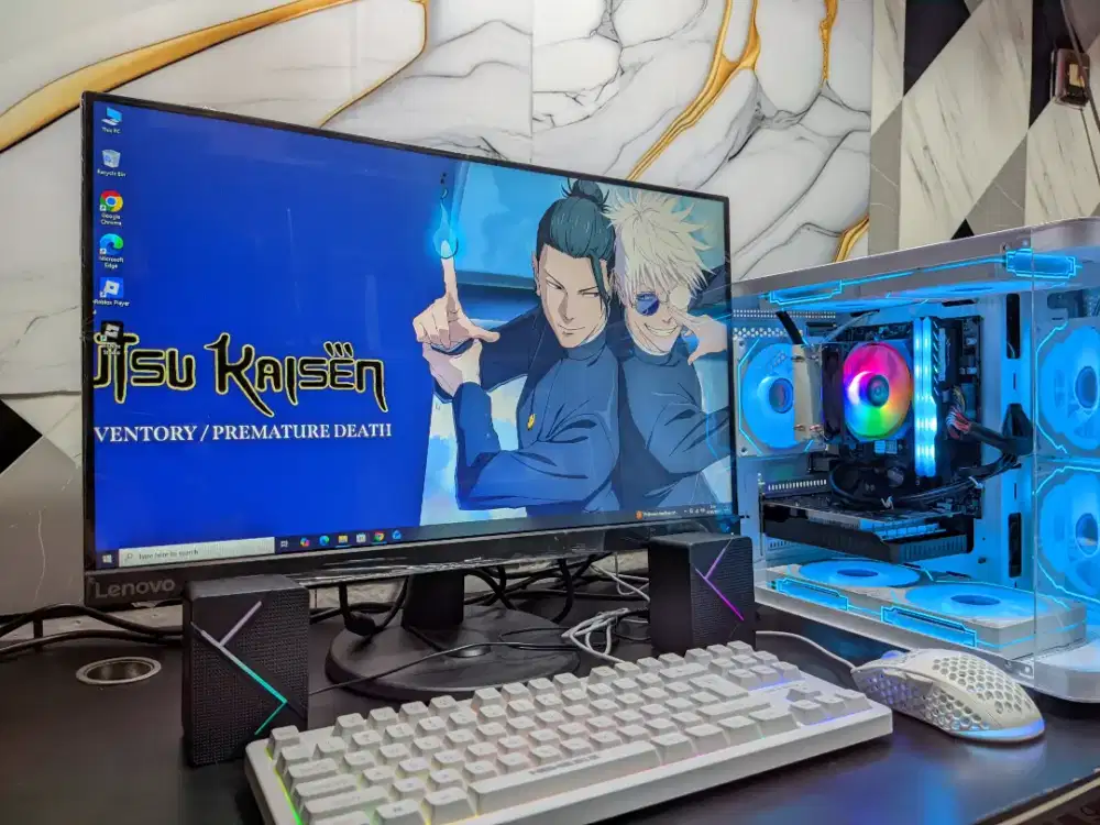 PC FULLSET GAMING EDITING BERGARANSI SIAP PAKAI