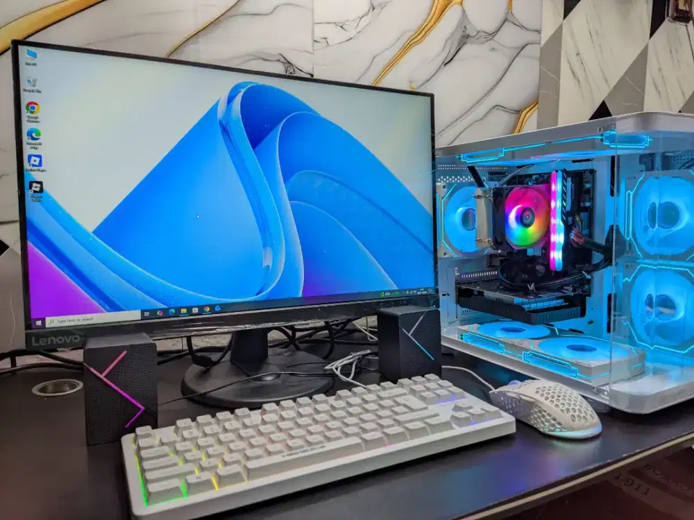 PC FULLSET GAMING EDITING BERGARANSI TERMURAH
