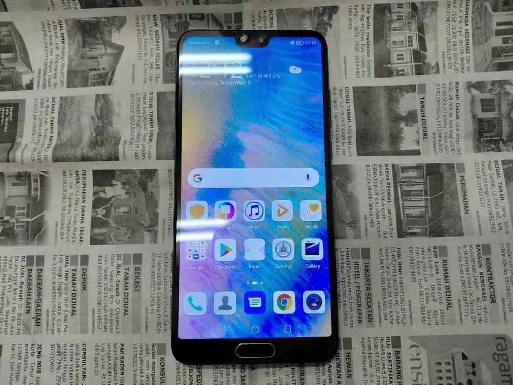 Hape Seken Huawei P20 RAM 4/128 Signal Anti Begal Minus Fingerprint