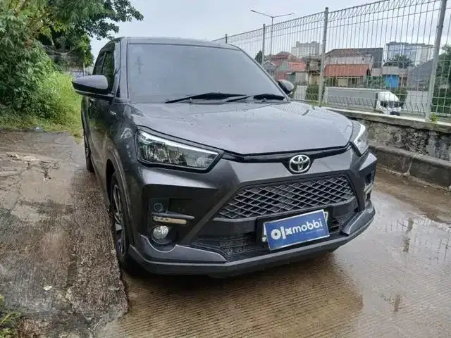 Pajak Panjang TDP 10JT Toyota Raize 1.0 G One Tone Bensin-AT 2021 Abu
