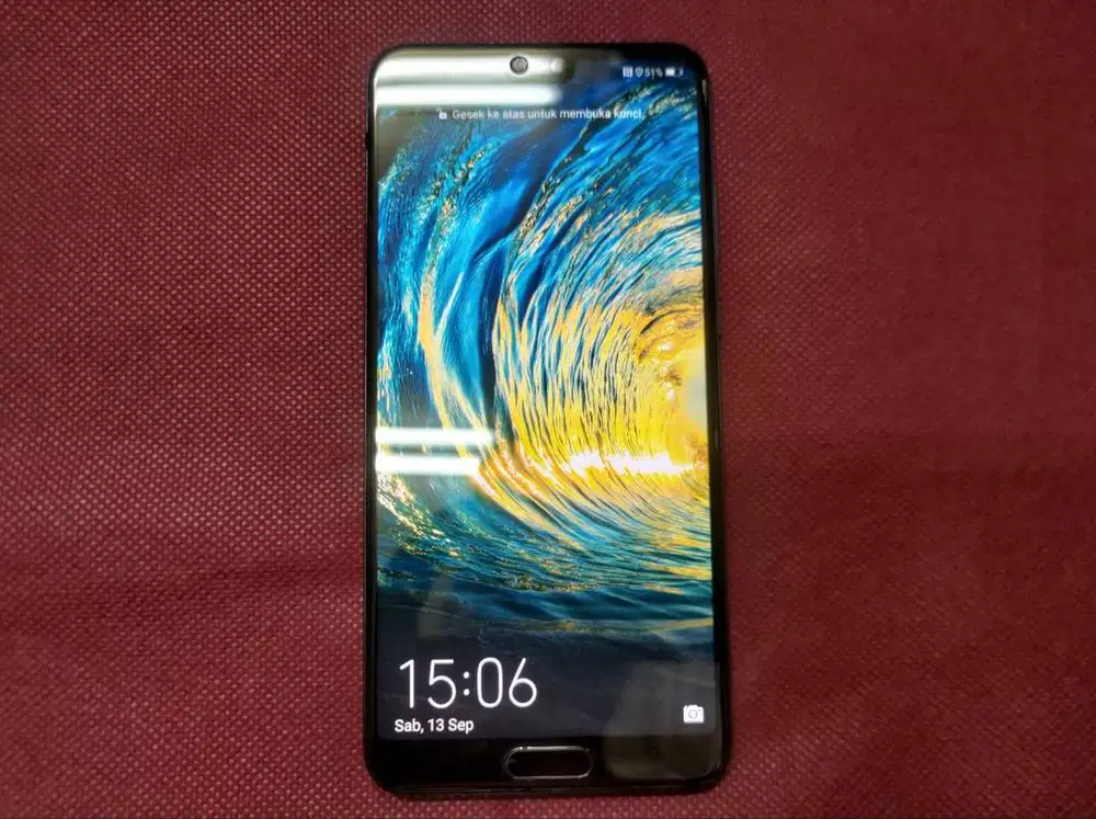 Hape Seken Huawei P20 4G LTE RAM 4/128 Mulus Normal Signal Anti Begal