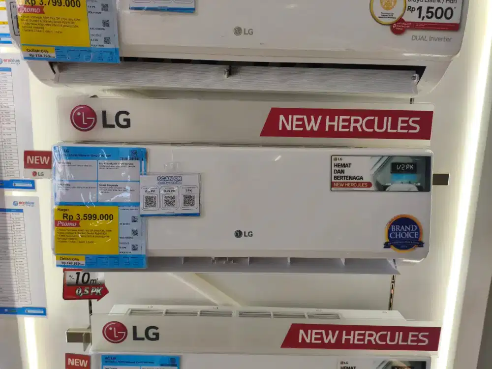 Promo AC LG 0.5 PK Bisa cicilan tanpa DP gratis 2x cicilan