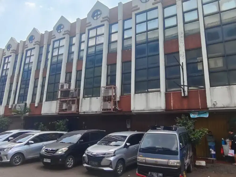 Ruko gandeng 5 unit Boulevard Timur Kelapa Gading 380m 3 lantai, strategis dan sangat murah