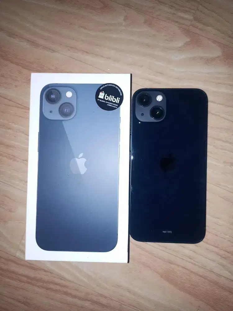 JUAL IPHONE 13 128 Black Mulus