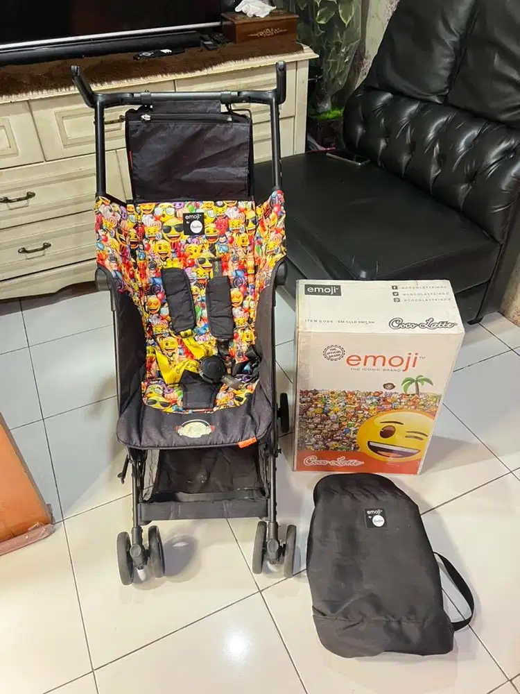 Minima emoji stroller