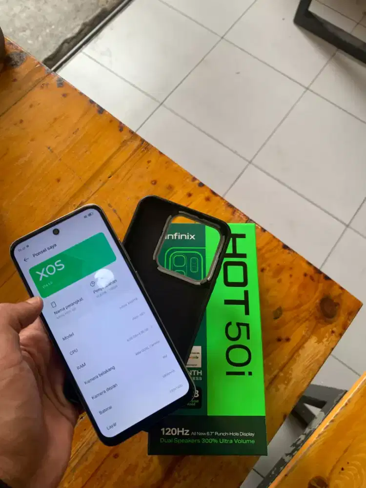 Infinix hot 50i 6+/128