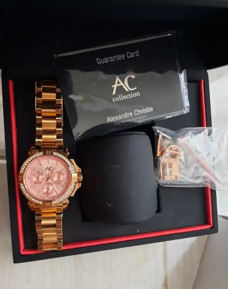 Jam Tangan Alexandre Christie AC9205 Like new lengkap original