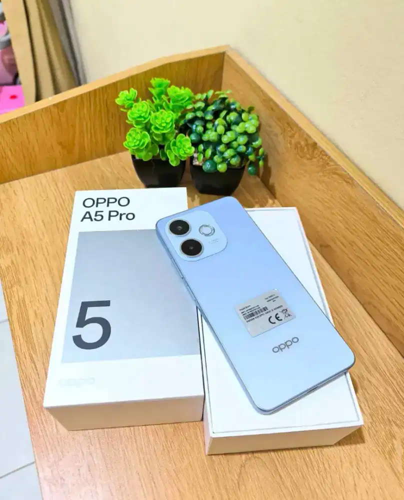 Oppo A5 PRO RAM 8/128GB 4G Lengkap Garansi Resmi Panjang
