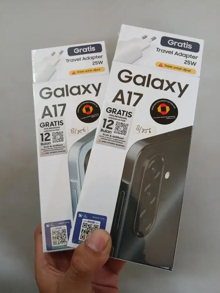 Samsung A17 LTE 8+8/256GB,50MP OIS, Baru fresh segel Garansi resmi