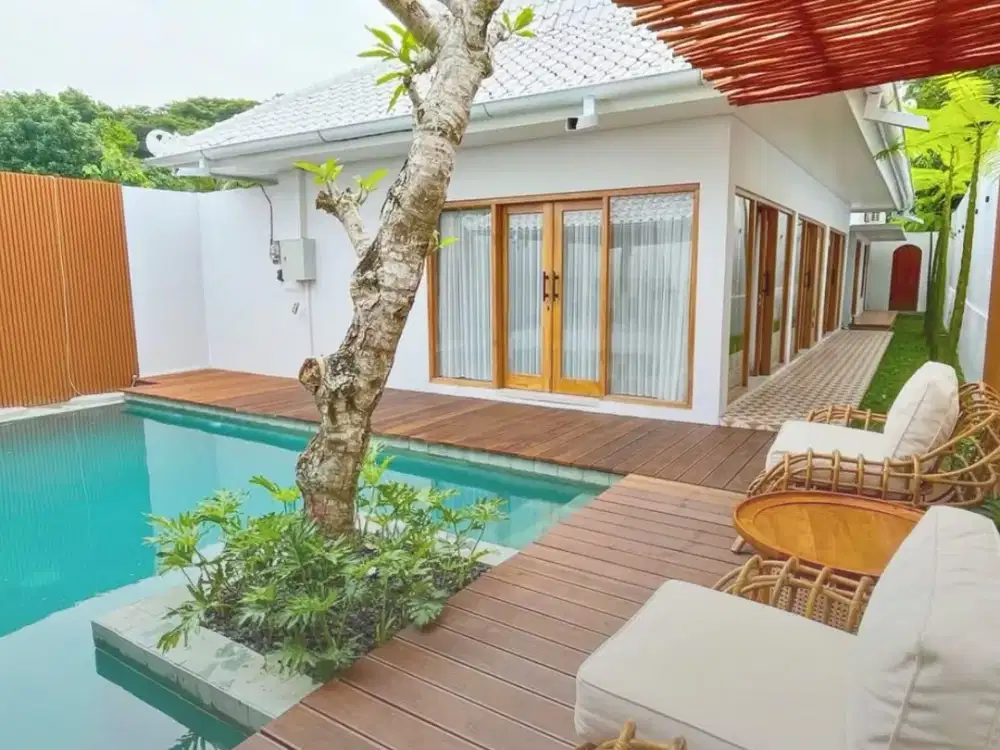 Villa Jogja Langka Baru area Barat Full Furnished Fully Operated Cuan Banget Setiap Bulannya