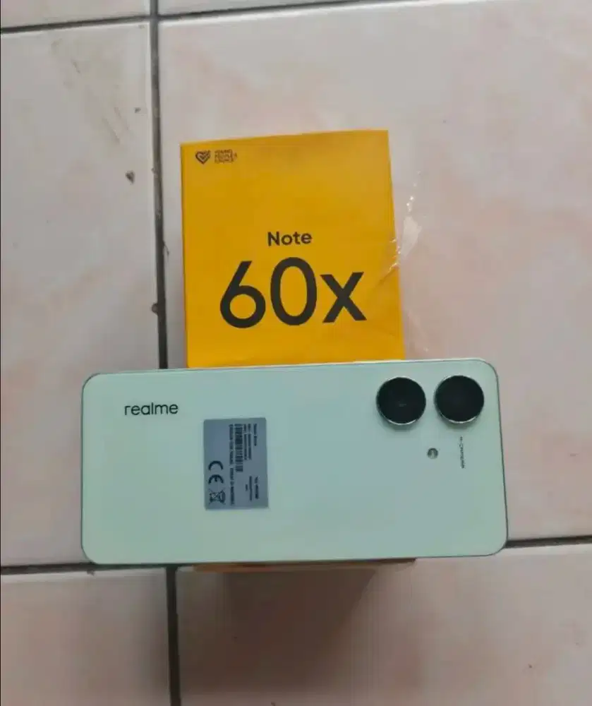 Realme Note 60X RAM 4/64GB Lengkap Mulus No Minus