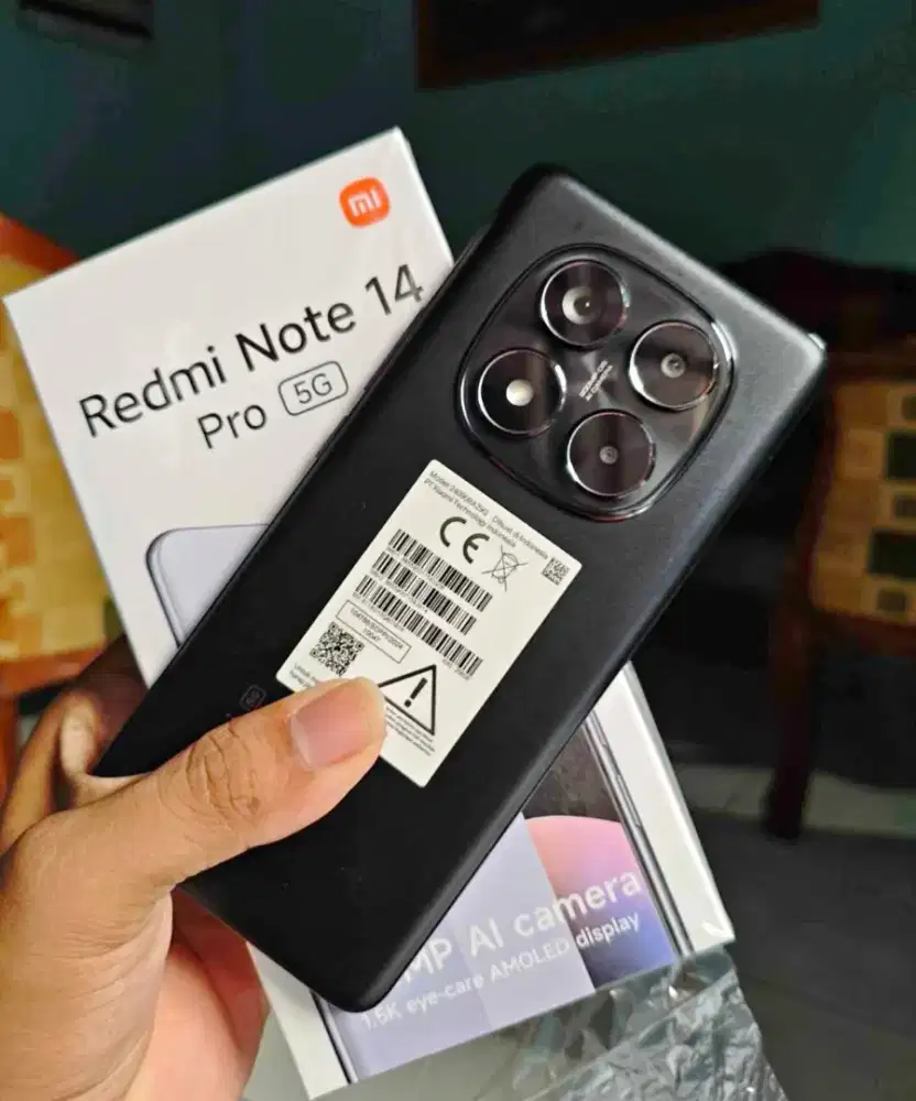 Xiaomi Note 14 PRO 5G RAM 8/256GB Lengkap Mulus No Minus
