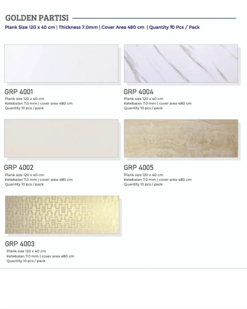 PARTISI INDOOR GOLDEN ROOF