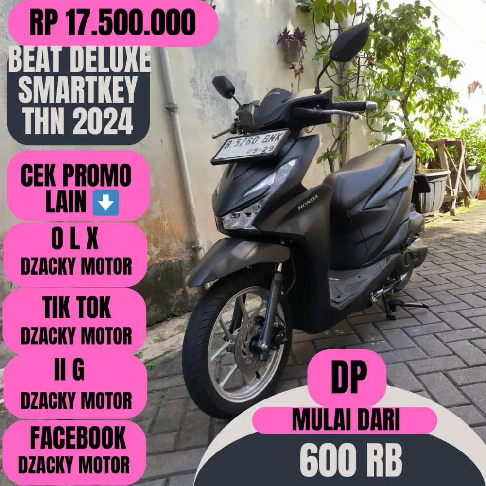 BEAT DELUXE SMARTKEY THN 2024