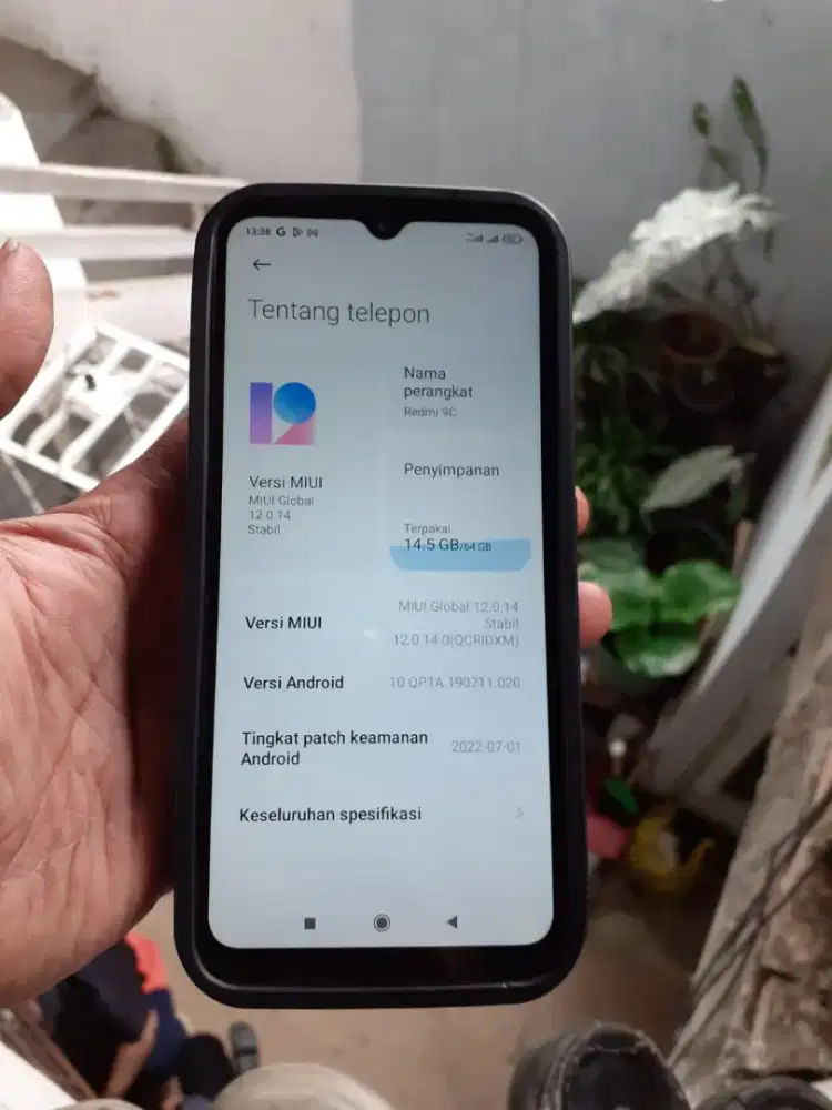 Redmi 9c Ram 4GB/64GB Resmi ori segel