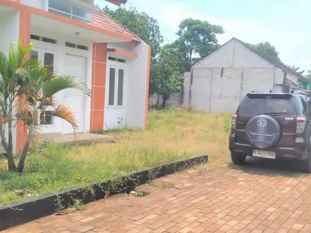 Kavling Siap Bangun, Dekat Pasar Parung, Dalam Komplek Perumahan