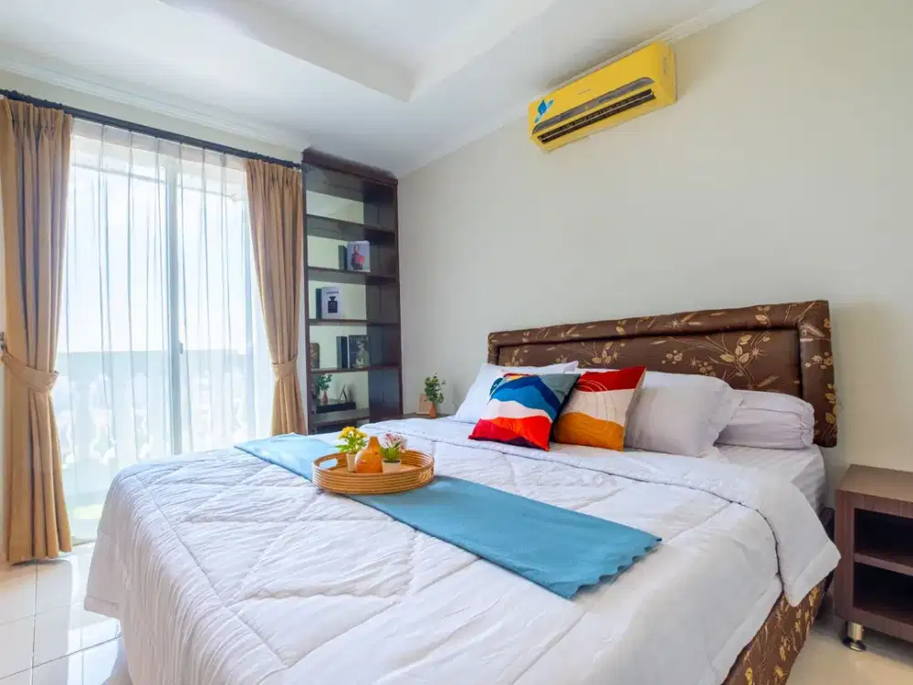 Sewa Apartemen Bulanan The Boulevard 1BR Fully Furnidhed, Lokasi dekat Pusat Perbelanjaan Grand Indonesia, Tanah Abang, Thamrin