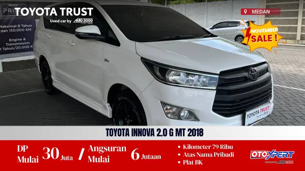 TOYOTA INNOVA 2.0 G MT 20218