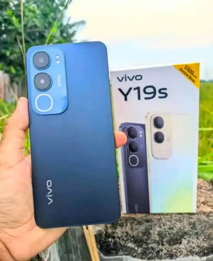 Vivo y19s fullset 4+4/64