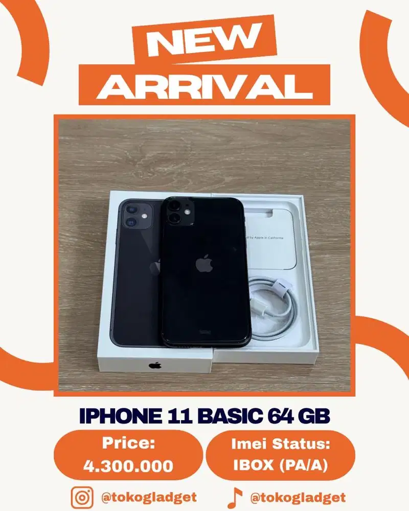 iPhone 11 Basic 64 Gb ex IBOX